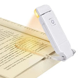 LED Clip-On Book Light – USB Rechargeable Eye-Care Reading Lamp for Kids & Adults | Adjustable Night Light for Bed or Table