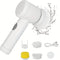 Electric Spin Cleaning Brush - USB Rechargeable Handheld Power Scrubber for Kitchen & Bathroom