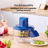 Electric Grape Peeler - 50W Rechargeable Automatic Fruit Peeler for Small Fruits
